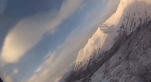 Video shows C-130s flying at very low altitude through the valleys during Red Flag Alaska