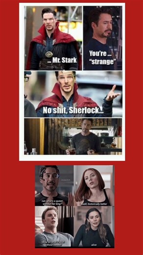 The Avengers’ Secret Weapon: Sarcasm#shorts #memes #marvel #ytshorts #yt