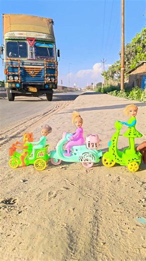 Remote control vespa scooter and mini monkey cycle and dumper truck loader UNBOXING Testing 🤯 review
