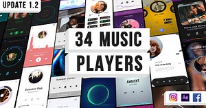 Music Visualization Players for Instagram Story
