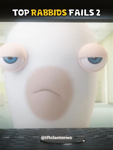 @rabbidsinvasionofficial | Top rabbids fails II #rabbidsfanclip #rabbids #rabbidsinvasion #ranking