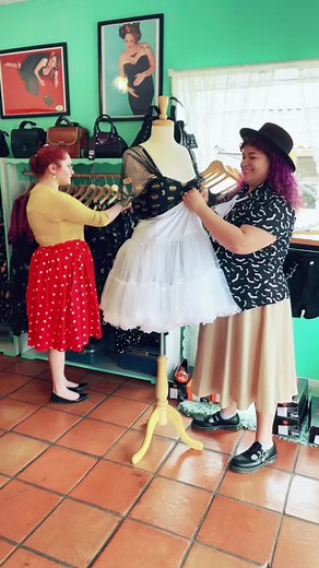 Petticoat Under Dress at Broadway Pinups in San Antonio