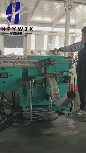🚀 High-Efficiency Downspout Roll Forming Machine
