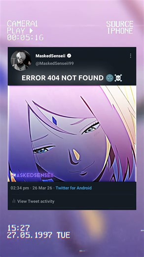 ERROR 404 NOT FOUND #naruto #narutoedit #shortvideo #viralshorts