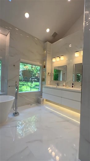 203 Brookville Rd in Brookville, NY unfolds with a grand main-level primary ensuite. Discover spacious elegance featuring dual walk-in closets, a chic dressing area, and a spa-like high-end luxury bath. Unwind in the opulent steam shower and sauna, relishing ultimate relaxation. A private 3-piece water closet adds exclusivity, while a charming office area complements the perfect blend of comfort and sophistication. Offered at $2,999,000. Lisa Lavelle BHHS Laffey (C) 917-664-9082 (O) 516-200-5700