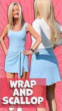 💙 ATTRACO Tennis Dress Review | Flattering Wrap Active Dress | Athletic Dress