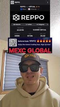 $REPPO - REPPO TOKEN CRYPTO COIN HOW TO BUY MEXC GLOBAL BASE CHAIN COINBASE BLOCKCHAIN VIRTUALS AI