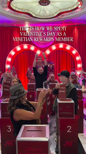 The Venetian Las Vegas | Roses are red, violets are blue, and being a Venetian Rewards member makes every Valentine’s Day a dream come true. ♥️ | Instagram
