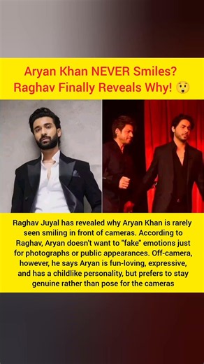 Aryan Khan NEVER Smiles? Raghav Finally Reveals Why! 😲