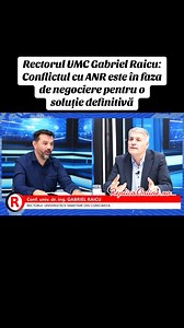 139 reactions · 39 shares | Rectorul UMC Gabriel Raicu: Conflictul cu ANR este în faza de negociere pentru o soluție definitivă! | Replica de Constanta | Facebook