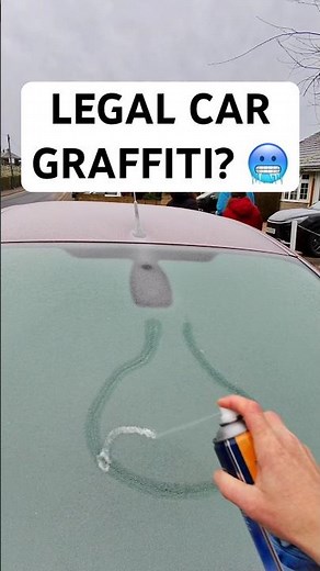 Is This Car Graffiti Legal?