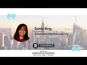 Sonia Ang - Automated Machine Learning