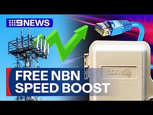NBN increases speeds on network for most users at no extra cost | 9 News Australia