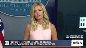 CBS News’ Weijia Jiang asks White House Press Secretary Kayleigh McEnany what evidence there is behind President Trump’s claim that the U.S. will soon be in “very good shape” with the coronavirus pandemic — even as cases continue surging. https://cbsn.ws/3iW12e6 | CBS News