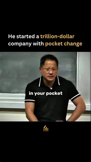 He started a trillion-dollar company with pocket change.