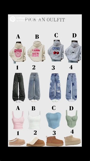 Pick your outfit! #outfit #viral #choose #pickyourfav #aesthetic #fyp