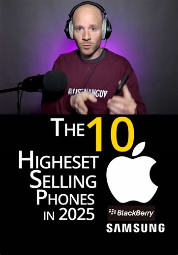 Top 10 Best-Selling Smartphones of 2025