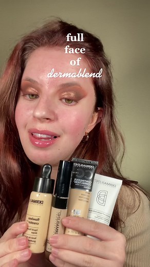 Full Face of Dermablend Products Review