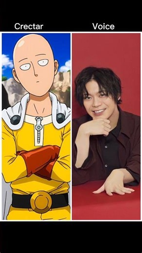One Punch Man Characters and Their Real Life Voice Actors #shorts