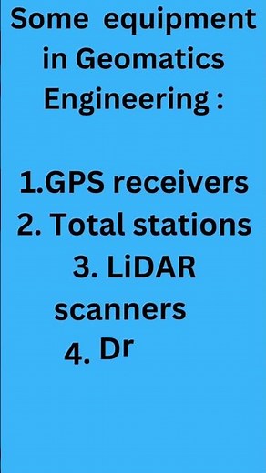 Introduction of Geomatics Engineering GE and Its Uses#cad#geomatics #engineering
