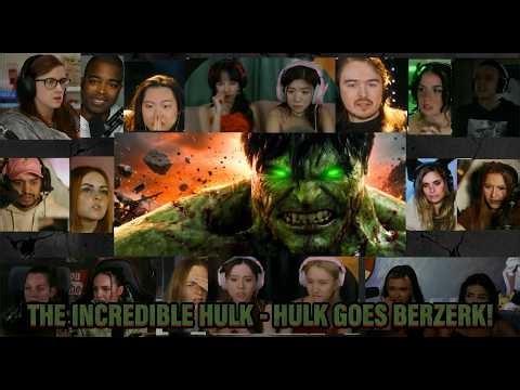 The Incredible Hulk (2008) University Fight Scene Reaction Mashup | Best Live Action Hulk Smash
