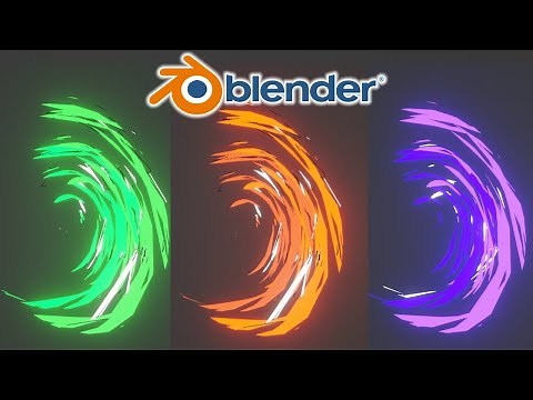 HOW TO Make Anime Sword Slash Effect | Easy Blender VFX Tutorial!