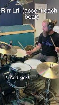 Fun Ways to Use Paradiddles Pt 3 - Ride/Hi-Hat Split