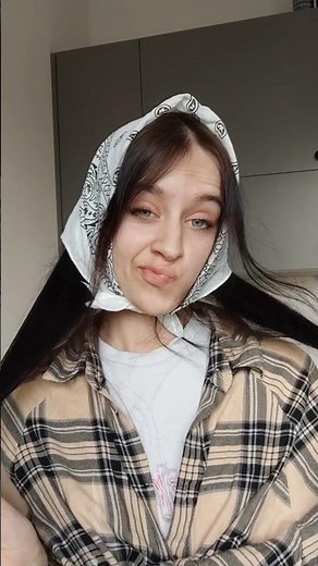 NEW VIRAL HAIRSTYLE WITH BANDANA😍😱 #tutorial #hairstyle #diyhairstyle #hairtutorial #beautyhacks