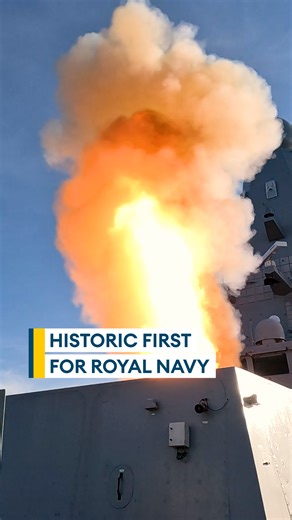 244K views · 2.4K reactions | Obliterating a supersonic missile Using a Sea Viper missile, HMS Dragon took out a practise target in a first for the Royal Navy⚓️ Watch her in action #Weapons #Technology #Training #RoyalNavy #BFBSForcesNews #Action | Forces News | Facebook