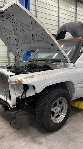 Who’s ready to see the HEMI swap 2nd Gen RAM 1500 fire up for the first time on the Holley Terminator X EFI #holleyperformance #holleyefi #dodge #mopar #hemi #trucks #truck | Boosted Motorsports