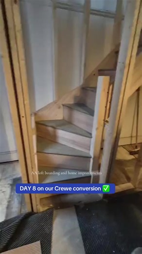 Crewe Loft Conversion Progress: Day 8 Highlights