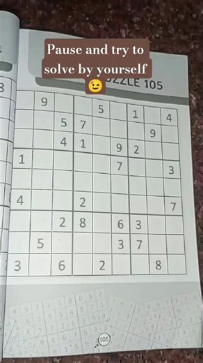 Did you solved it? Tell me in the comments👇🏻#games #logicpuzzle #sudoku #shorts #viral #trending