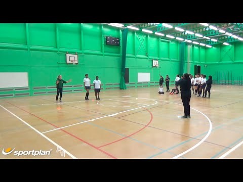 Split Drive Onto Ball Netball Drills