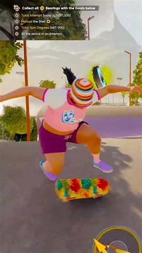 RW line goal! #skate4 #skate4clips #megaramp #skateboard #easkate