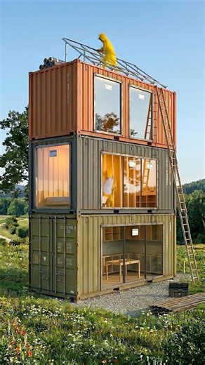 From SHIPPING CONTAINERS to Dream Home! 🏗️✨