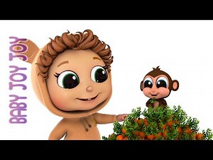 Five Little Babies | Educational | Eat Healthy Food