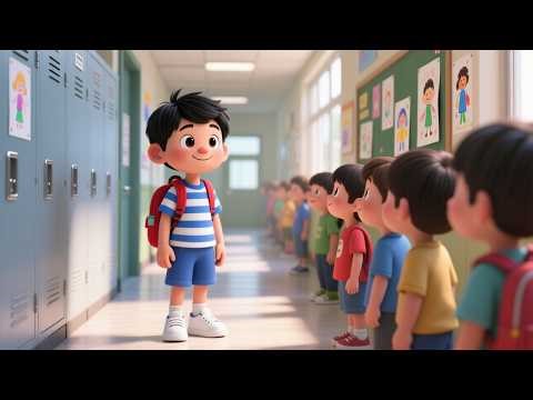 School Time Parade 🎒🏫 | Learn Numbers & Fun for Kids | Preschool Parade Adventure