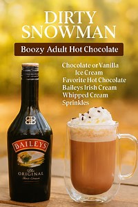 👉 Dirty Snowman Cocktail = Hot chocolate Baileys Ice cream Whipped cream = Pura magia 💫 #fallflavors #falltreats #DirtySnowman #WinterCocktail #HotChocolateTwist #CozyDrinks #BaileysMoments #HolidayVibes #ThinkArete #AllFoodRecipes | Thinkarete lifestyle