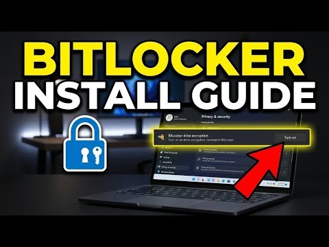 How to install BitLocker drive encryption on Windows 11 - Step By Step