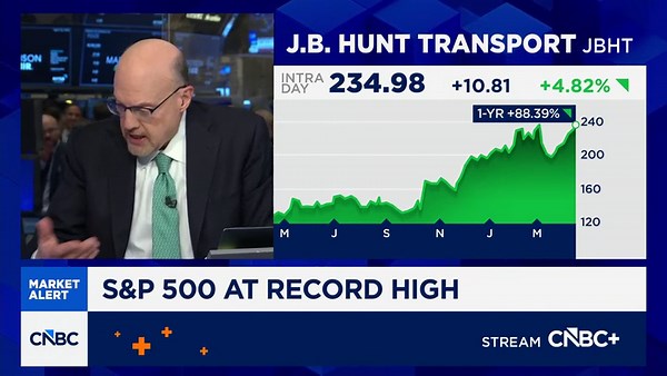 Cramer's stop trading: JB Hunt Transport