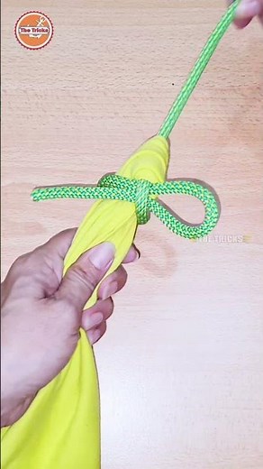 How to tie Rope Knot 💡 Easy home tutorial