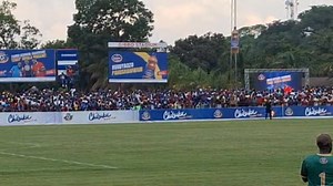 12K views · 252 reactions | Dynamos players celebrate taking the lead. Triangle 0-1 Dynamos | Soccer24 Zimbabwe | Facebook