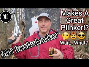Shooting .500 S&W/.500 Spl Through The .500 Bushwhacker 😁 Its Actually Really Nice!