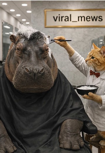 The Hippo's Glow-Up: A Vibrant Transformation