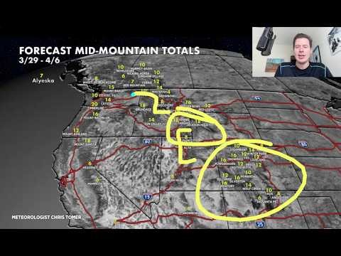 Mountain Weather Update 3/29, Meteorologist Chris Tomer