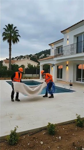 Luxury Villa Pool Build Timelapse | Backyard Transformation Before & After