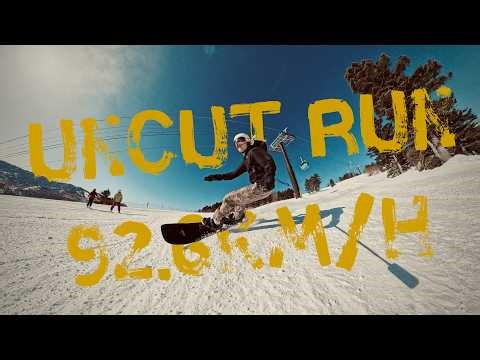 【UNCUT】志賀高原・焼額山 Shiga Kogen Yakebitaiyama A1 Giant Slalom ｜1st run of the day, pushing near 100km/h