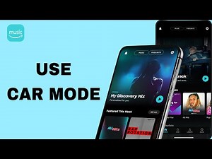 How To Use Car Mode On Amazon Music App | Step By Step