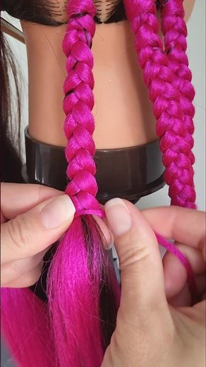 How to Do Perfect Box Braids – Slow and Detailed Guide #boxbraids #hairextensions