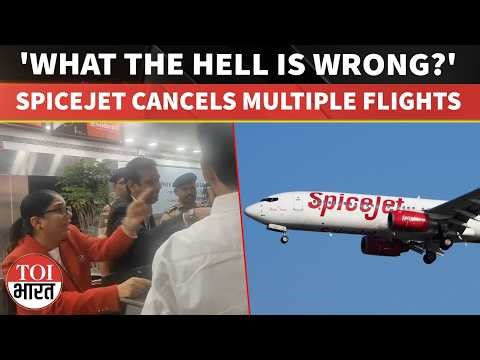 Mumbai Airport Chaos: SpiceJet Cancels Flights, Passengers Stranded Overnight